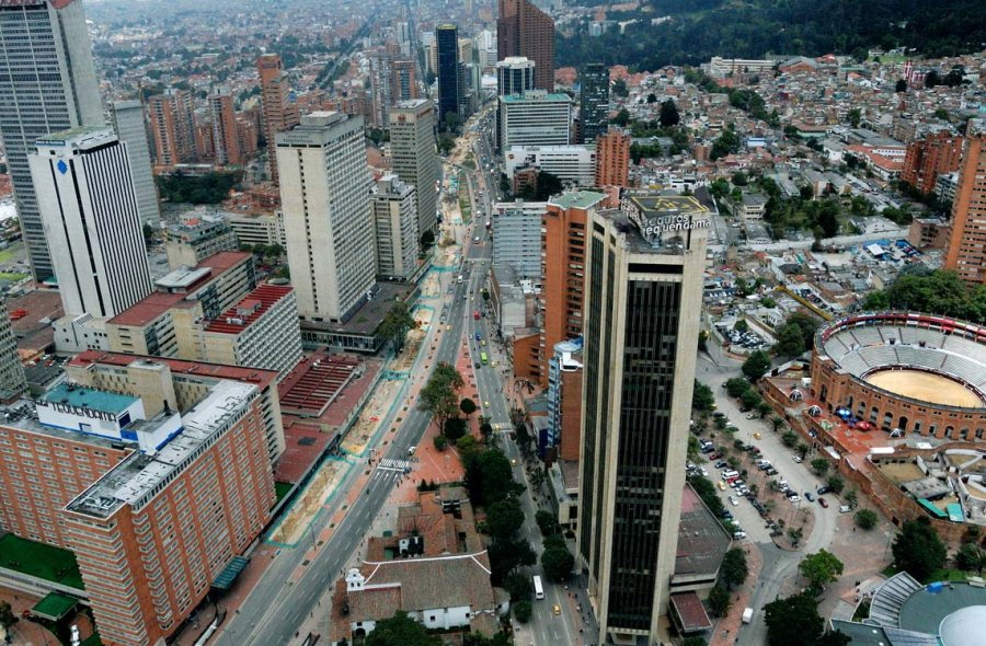 Деловой район Боготы